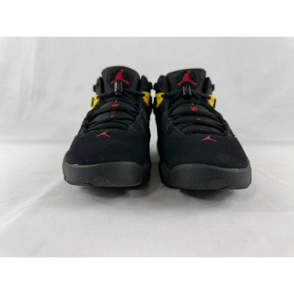 Nike Air Jordan 6 Rings 'Black Red Sulfur' 322992-065 Men's Size 9
